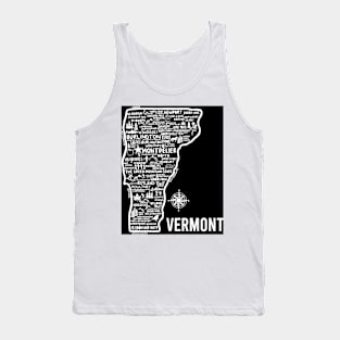 Vermont Map Tank Top